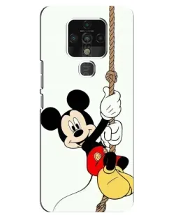 Чохол для TECNO Camon 16 з картинкою «Mickey на канаті»