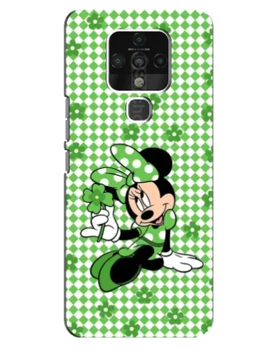 Чохол для TECNO Camon 16 з картинкою «Mickey в клітинку»