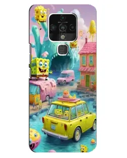 Чохол для TECNO Camon 16 з картинкою «Монстр-трак пригоди»