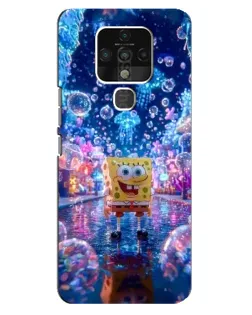 Чохол для TECNO Camon 16 з картинкою «Неоновий океан»