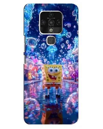 Чохол для TECNO Camon 16 з картинкою «Неоновий океан»