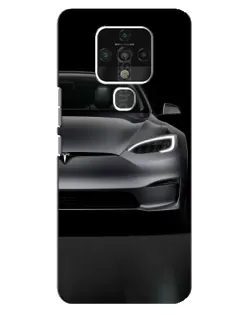 Чехол для TECNO Camon 16 с картинкой «Tesla Model S Look» Чехол для TECNO Camon 16 с картинкой «Tesla Model S Look»