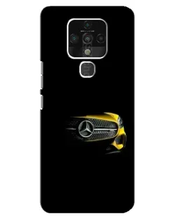 Чехол для TECNO Camon 16 с картинкой «Mercedes — ретро стиль»