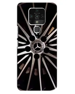 Чехол для TECNO Camon 16 с картинкой «Диск Mercedes»