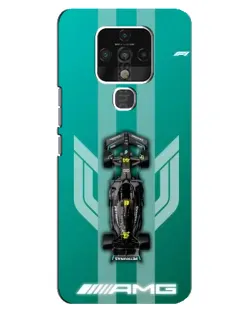 Чехол для TECNO Camon 16 с картинкой «Mercedes AMG Petronas»