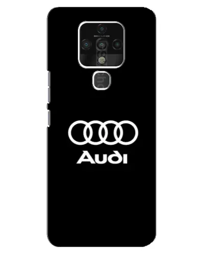 Чехол для TECNO Camon 16 с картинкой «Классическое лого Audi»