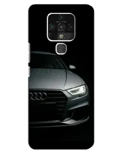Чехол для TECNO Camon 16 с картинкой «Audi — детализация кузова»