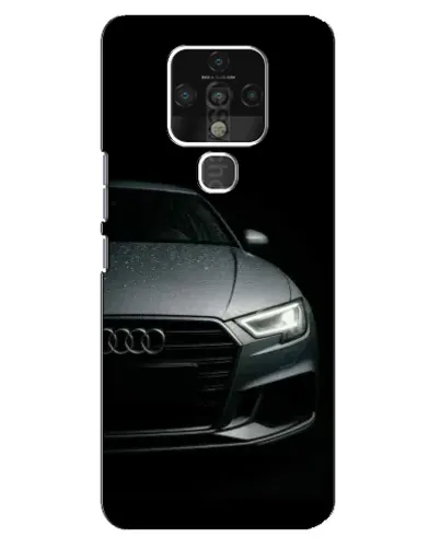 Чехол для TECNO Camon 16 с картинкой «Audi — детализация кузова»
