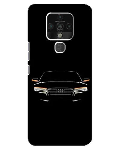 Чехол для TECNO Camon 16 с картинкой «Audi — ночной контур»