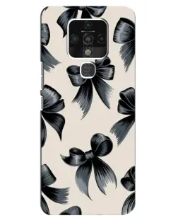 Чехол для TECNO Camon 16 с картинкой «Банты Coquette»