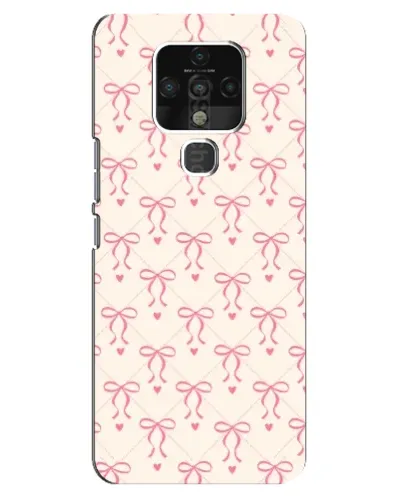 Чехол для TECNO Camon 16 с картинкой «Розовые бантики Coquette» Чехол для TECNO Camon 16 с картинкой «Розовые бантики Coquette»