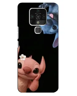 Чехол для TECNO Camon 16 с картинкой «Фиолетовый туман роз»