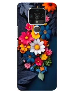 Чохол для TECNO Camon 16 з картинкою «Квіткова феєрія» Чохол для TECNO Camon 16 з картинкою «Квіткова феєрія»