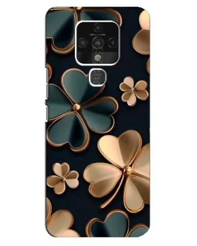 Чохол для TECNO Camon 16 з картинкою «Конюшина в золоті»
