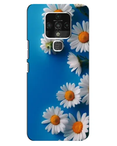 Чохол для TECNO Camon 16 з картинкою «Білосніжні маргаритки»