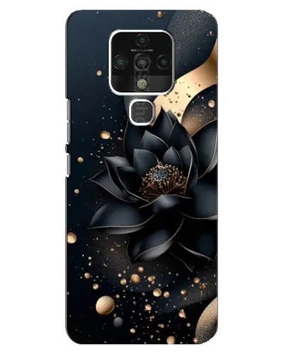 Чохол для TECNO Camon 16 з картинкою «Чорний лотос»