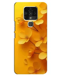 Чохол для TECNO Camon 16 з картинкою «Золоті пелюстки» Чохол для TECNO Camon 16 з картинкою «Золоті пелюстки»