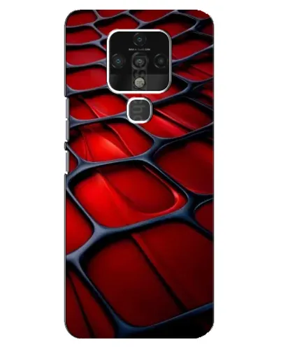 Чехол для TECNO Camon 16 с картинкой «Красная глянцевая сетка» Чехол для TECNO Camon 16 с картинкой «Красная глянцевая сетка»