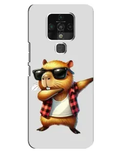 Чехол для TECNO Camon 16 с картинкой «Капибара рэпер даб» Чехол для TECNO Camon 16 с картинкой «Капибара рэпер даб»