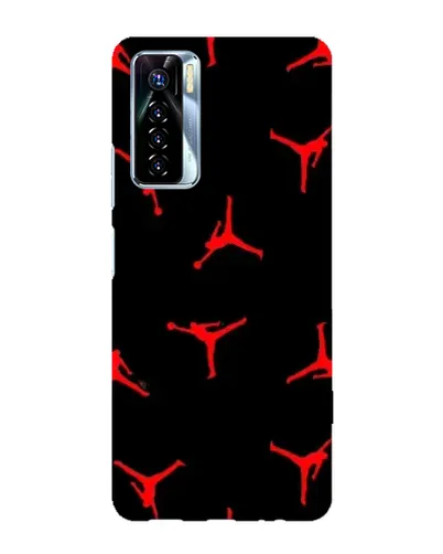 Чохол для TECNO Camon 17 Pro з картинкою «Jordan Red Pattern» Чохол для TECNO Camon 17 Pro з картинкою «Jordan Red Pattern»