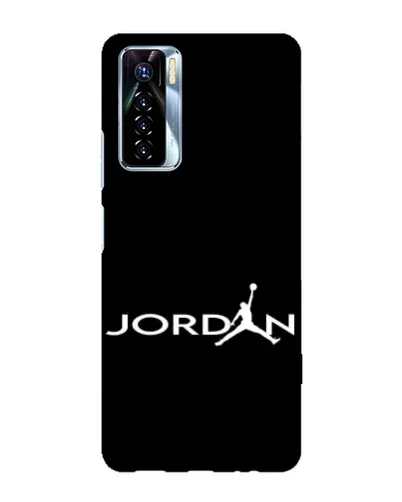 Чохол для TECNO Camon 17 Pro з картинкою «Jordan White Logo» Чохол для TECNO Camon 17 Pro з картинкою «Jordan White Logo»