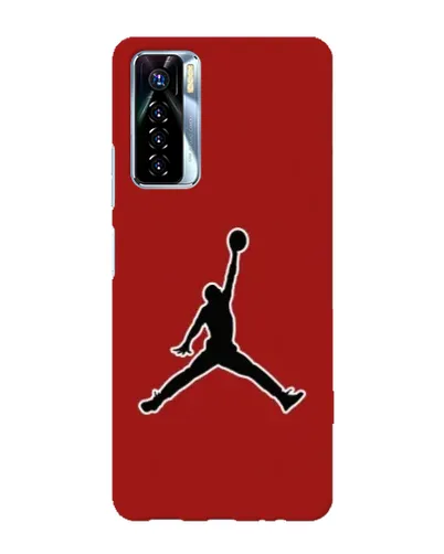 Чохол для TECNO Camon 17 Pro з картинкою «Jordan Red Back» Чохол для TECNO Camon 17 Pro з картинкою «Jordan Red Back»
