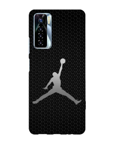 Чохол для TECNO Camon 17 Pro з картинкою «Jordan Dark Carbon» Чохол для TECNO Camon 17 Pro з картинкою «Jordan Dark Carbon»