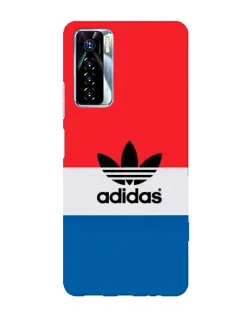 Чохол для TECNO Camon 17 Pro з картинкою «Ретро блоки Adidas»