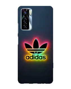 Чохол для TECNO Camon 17 Pro з картинкою «Неоновий Adidas»