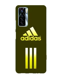 Чохол для TECNO Camon 17 Pro з картинкою «Оливковий градієнт Adidas»