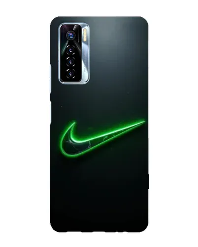 Чехол для TECNO Camon 17 Pro с картинкой «Неоновый контур Nike» Чехол для TECNO Camon 17 Pro с картинкой «Неоновый контур Nike»