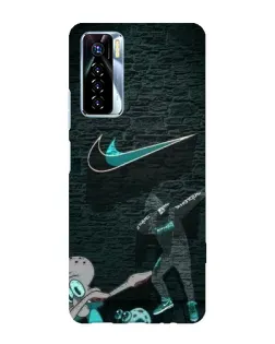 Чохол для TECNO Camon 17 Pro з картинкою «Спортивний арт Nike»