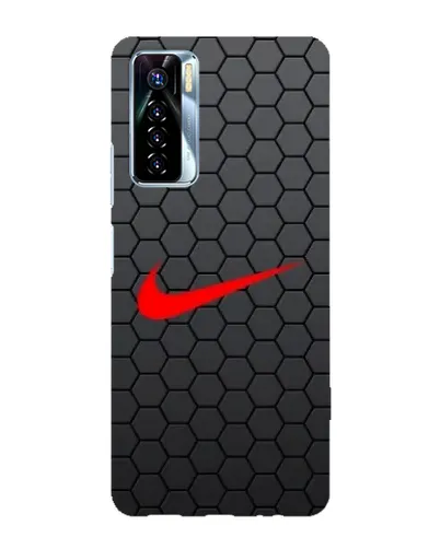 Чехол для TECNO Camon 17 Pro с картинкой «Nike — карбоновая сетка» Чехол для TECNO Camon 17 Pro с картинкой «Nike — карбоновая сетка»