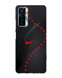 Чехол для TECNO Camon 17 Pro с картинкой «Абстрактный дизайн Nike»