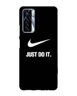 Чехол для TECNO Camon 17 Pro с картинкой «Классический принт Nike»