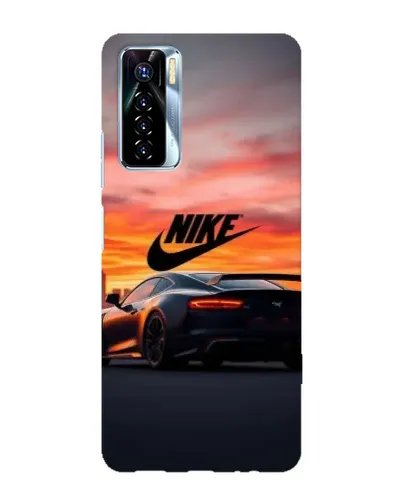 Чехол для TECNO Camon 17 Pro с картинкой «Nike и суперкар» Чехол для TECNO Camon 17 Pro с картинкой «Nike и суперкар»