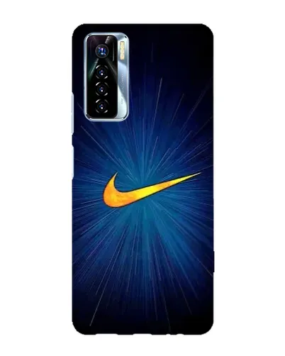 Чохол для TECNO Camon 17 Pro з картинкою «Синій пульс Nike» Чохол для TECNO Camon 17 Pro з картинкою «Синій пульс Nike»