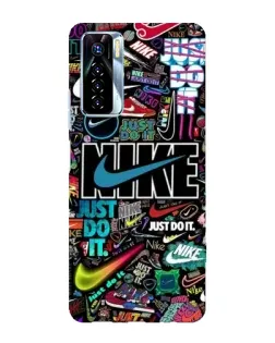 Чохол для TECNO Camon 17 Pro з картинкою «Яскравий колаж Nike» Чохол для TECNO Camon 17 Pro з картинкою «Яскравий колаж Nike»