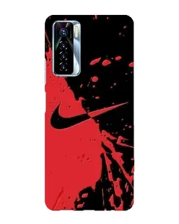 Чохол для TECNO Camon 17 Pro з картинкою «Червоні бризки Nike» Чохол для TECNO Camon 17 Pro з картинкою «Червоні бризки Nike»