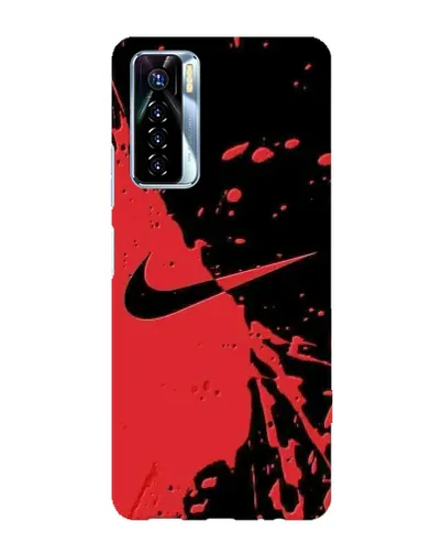 Чохол для TECNO Camon 17 Pro з картинкою «Червоні бризки Nike» Чохол для TECNO Camon 17 Pro з картинкою «Червоні бризки Nike»
