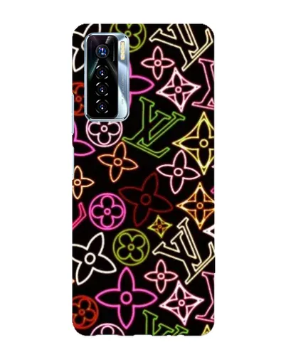 Чехол для TECNO Camon 17 Pro с картинкой «Неоновый микс Nike» Чехол для TECNO Camon 17 Pro с картинкой «Неоновый микс Nike»