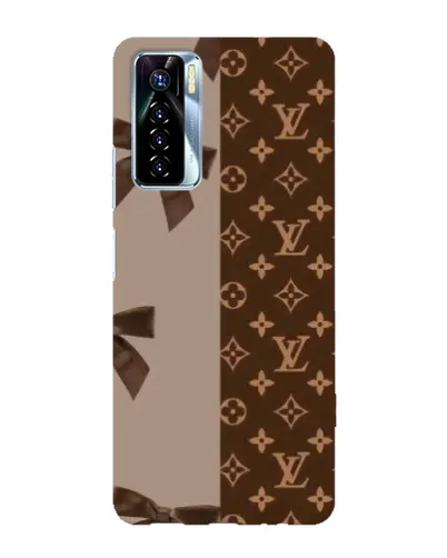 Чехол для TECNO Camon 17 Pro с картинкой «Louis Vuitton — банты» Чехол для TECNO Camon 17 Pro с картинкой «Louis Vuitton — банты»