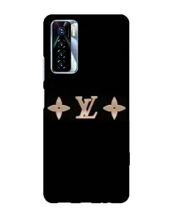 Чехол для TECNO Camon 17 Pro с картинкой «Louis Vuitton — минимализм»