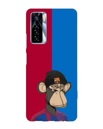 Чехол для TECNO Camon 17 Pro с картинкой «Bored Ape — фанат Барсы» Чехол для TECNO Camon 17 Pro с картинкой «Bored Ape — фанат Барсы»