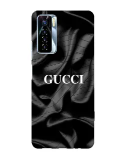 Чехол для TECNO Camon 17 Pro с картинкой «Gucci — шелковые волны» Чехол для TECNO Camon 17 Pro с картинкой «Gucci — шелковые волны»
