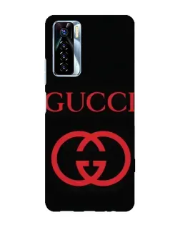 Чехол для TECNO Camon 17 Pro с картинкой «Gucci — красный логотип» Чехол для TECNO Camon 17 Pro с картинкой «Gucci — красный логотип»