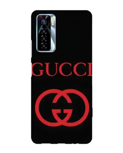 Чехол для TECNO Camon 17 Pro с картинкой «Gucci — красный логотип» Чехол для TECNO Camon 17 Pro с картинкой «Gucci — красный логотип»