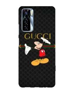 Чехол для TECNO Camon 17 Pro с картинкой «Микки Маус Gucci» Чехол для TECNO Camon 17 Pro с картинкой «Микки Маус Gucci»