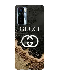 Чехол для TECNO Camon 17 Pro с картинкой «Gucci — песчаные дюны» Чехол для TECNO Camon 17 Pro с картинкой «Gucci — песчаные дюны»