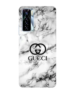 Чехол для TECNO Camon 17 Pro с картинкой «Gucci — мраморный шик» Чехол для TECNO Camon 17 Pro с картинкой «Gucci — мраморный шик»